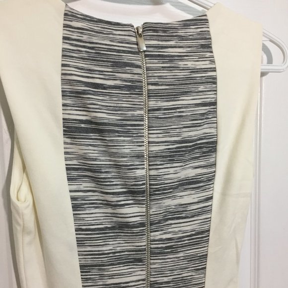 H&M Gray and White Midi Dress - Picture 4 of 6